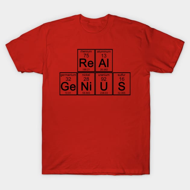 Elements of a Real Genius T-Shirt by klance